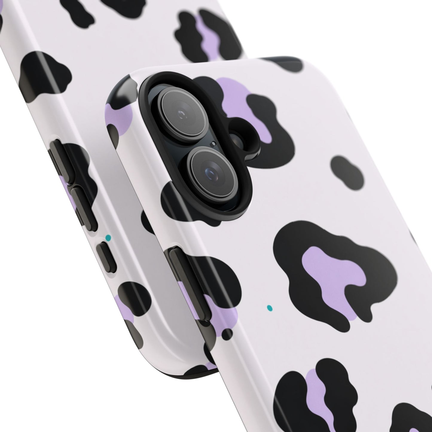 Lilac Leopard - iPhone Case