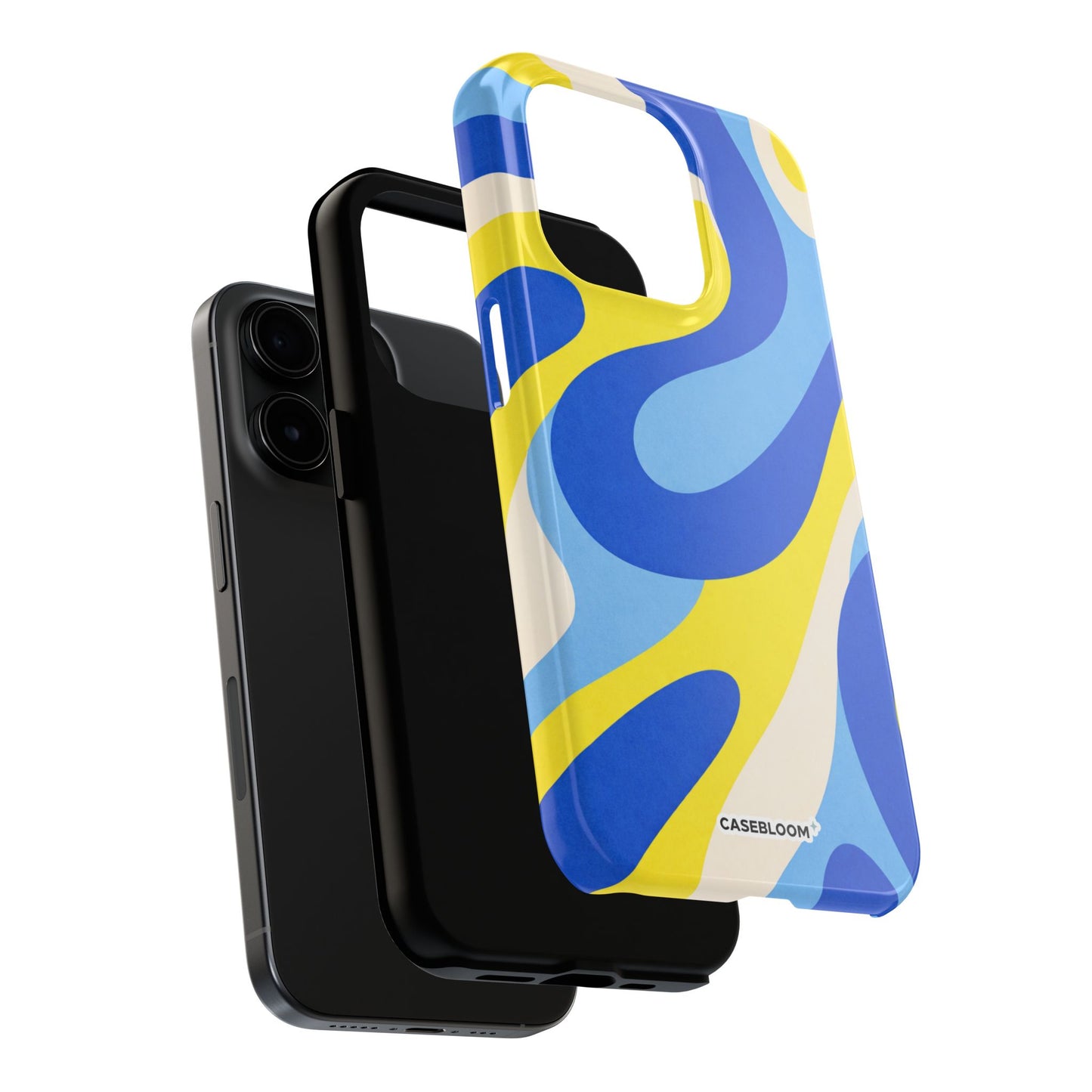 Cobalt Blue Lemon - iPhone Case