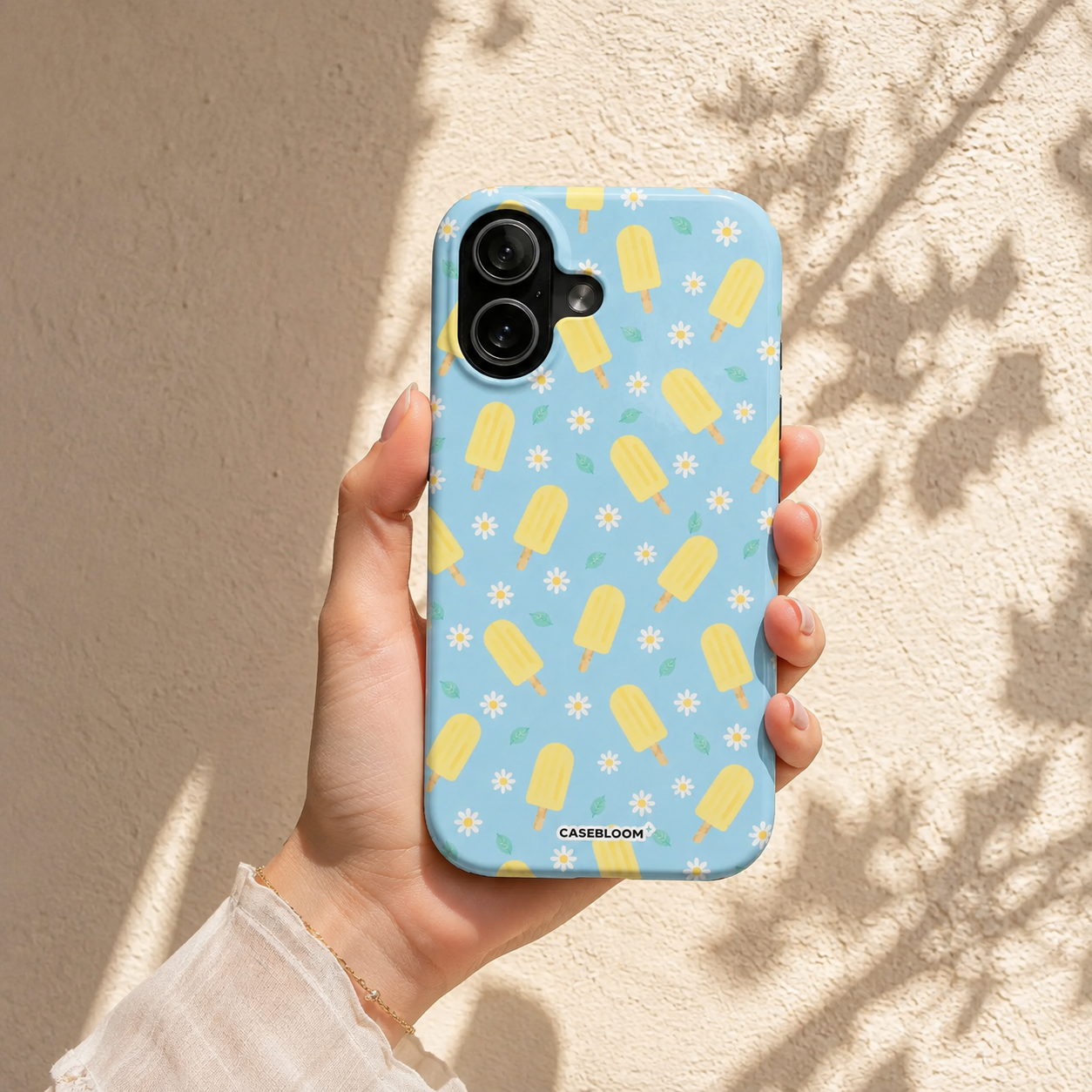 Lemon Bloom Pop - iPhone Case