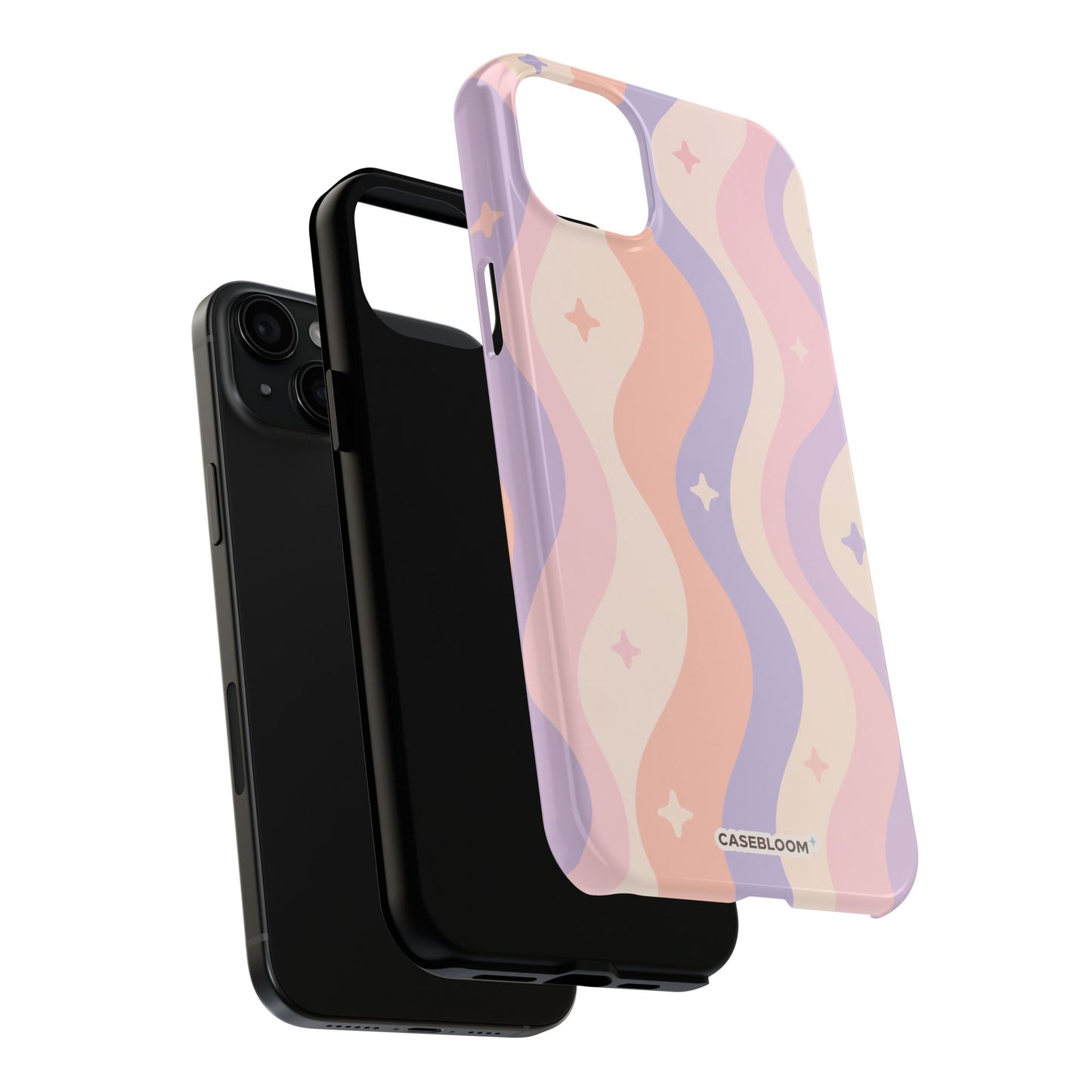 Pastel Stars Flow - iPhone Case