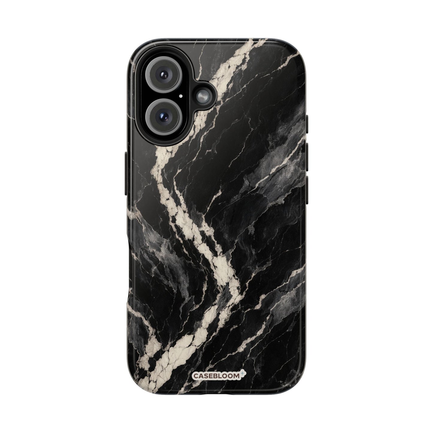 Black Marble Switch - iPhone Case