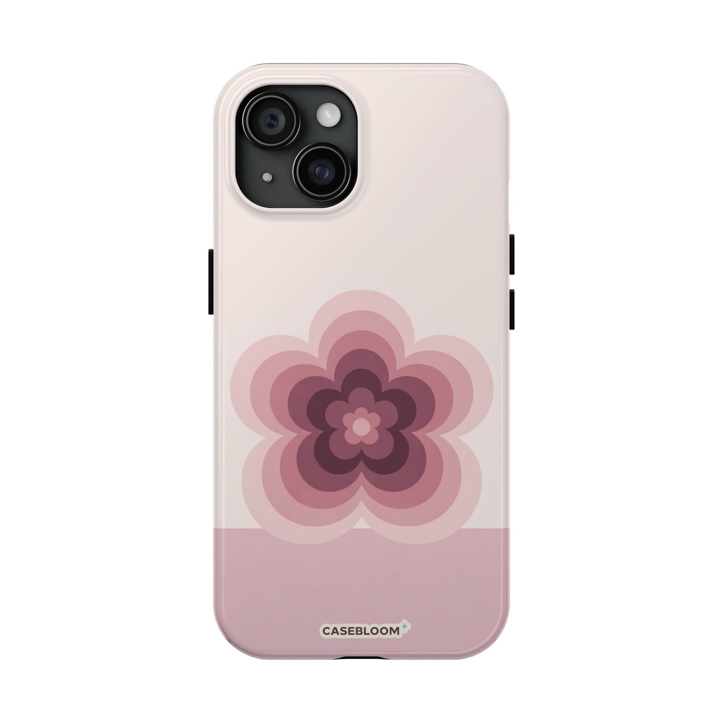 Rose Bloom Retro - iPhone Case