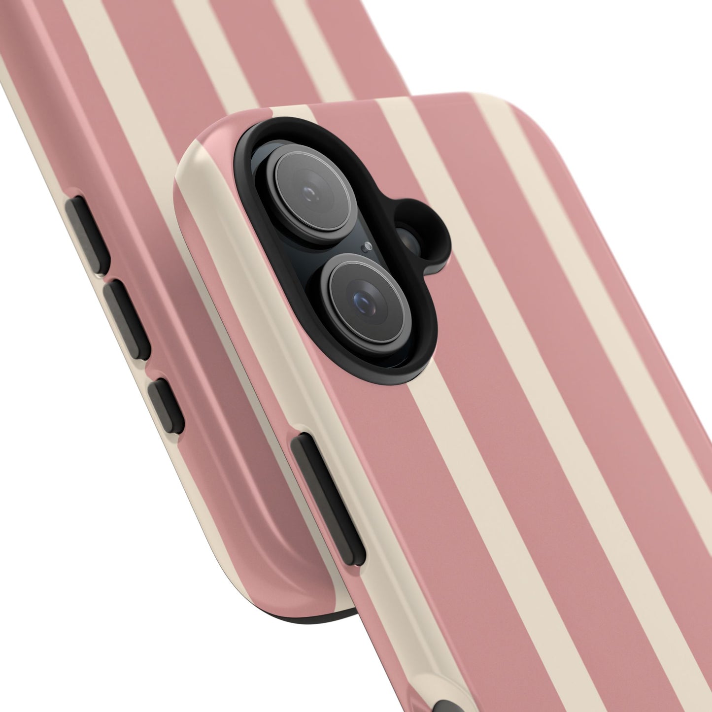 Dusty Rose Stripe - iPhone Case