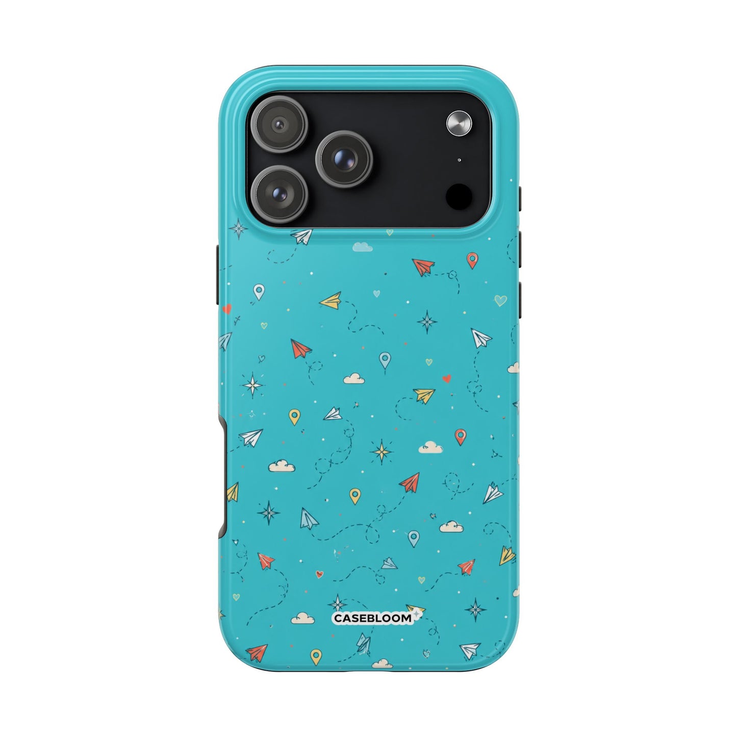 Paper Plane Escape - iPhone Case