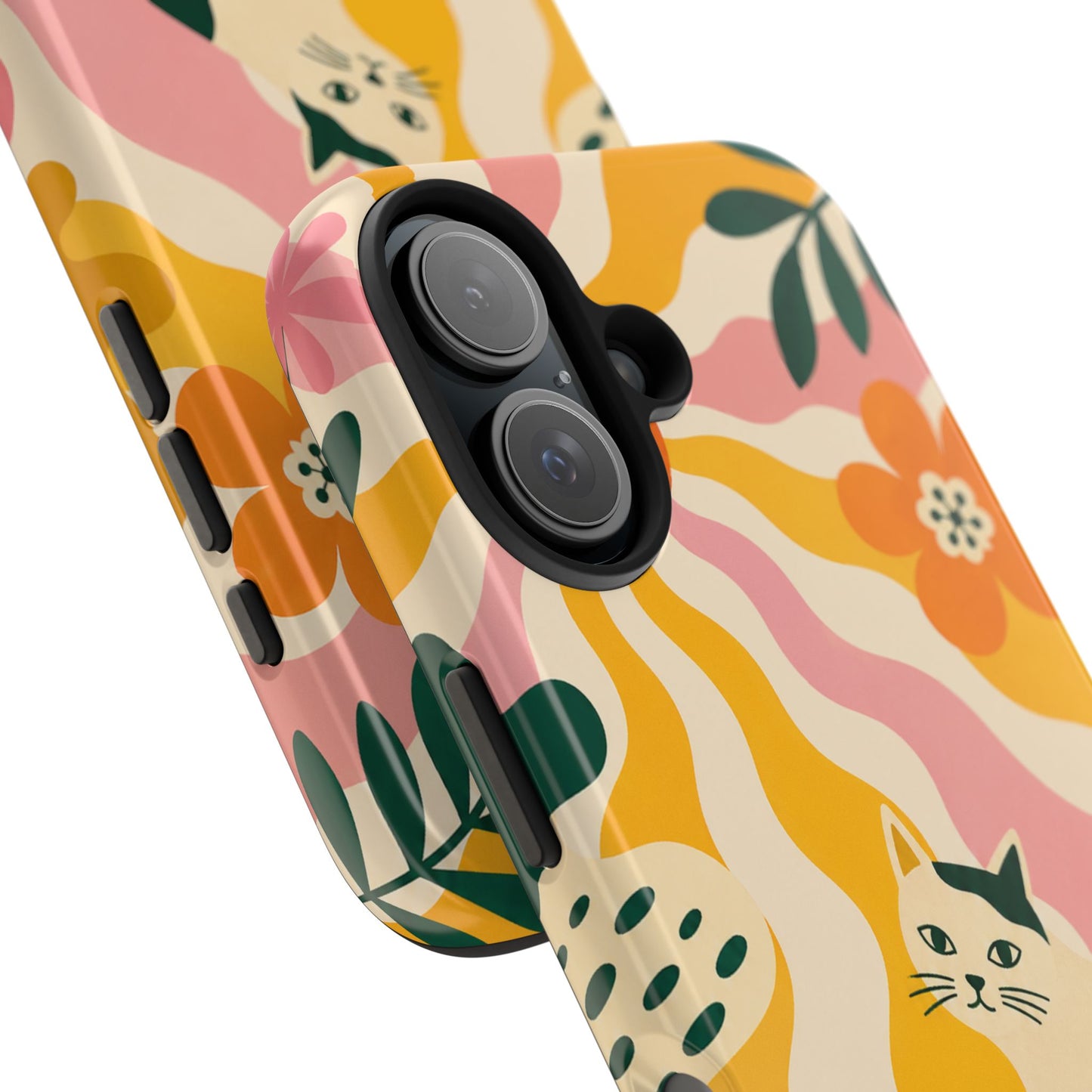Garden Cat Pop - iPhone Case