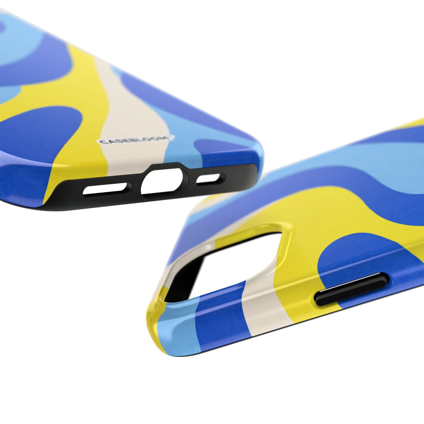 Cobalt Blue Lemon - iPhone Case