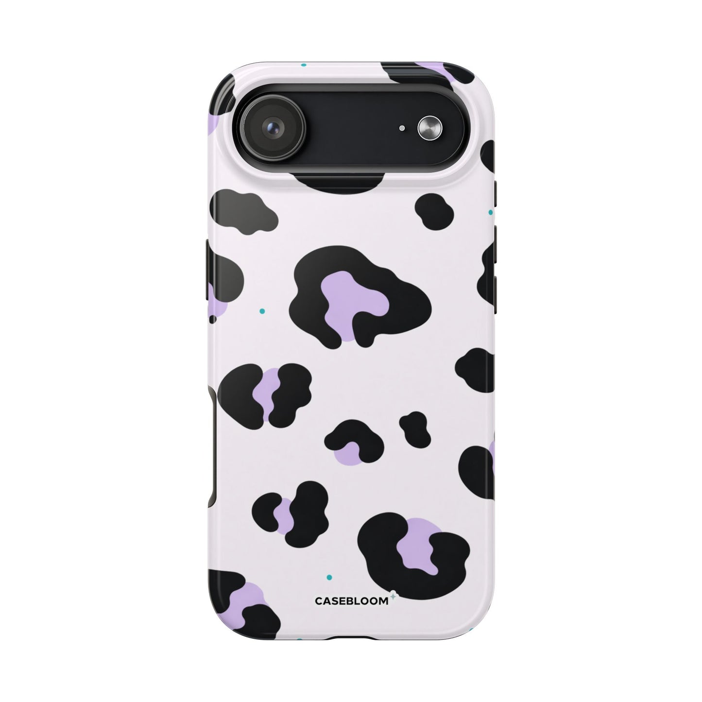 Lilac Leopard - iPhone Case