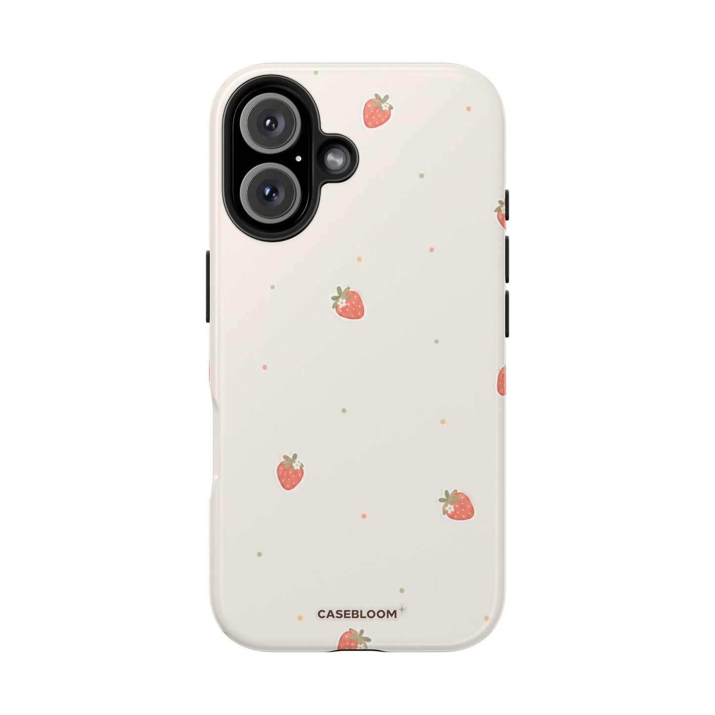 Soft Mini Strawberry - iPhone Case