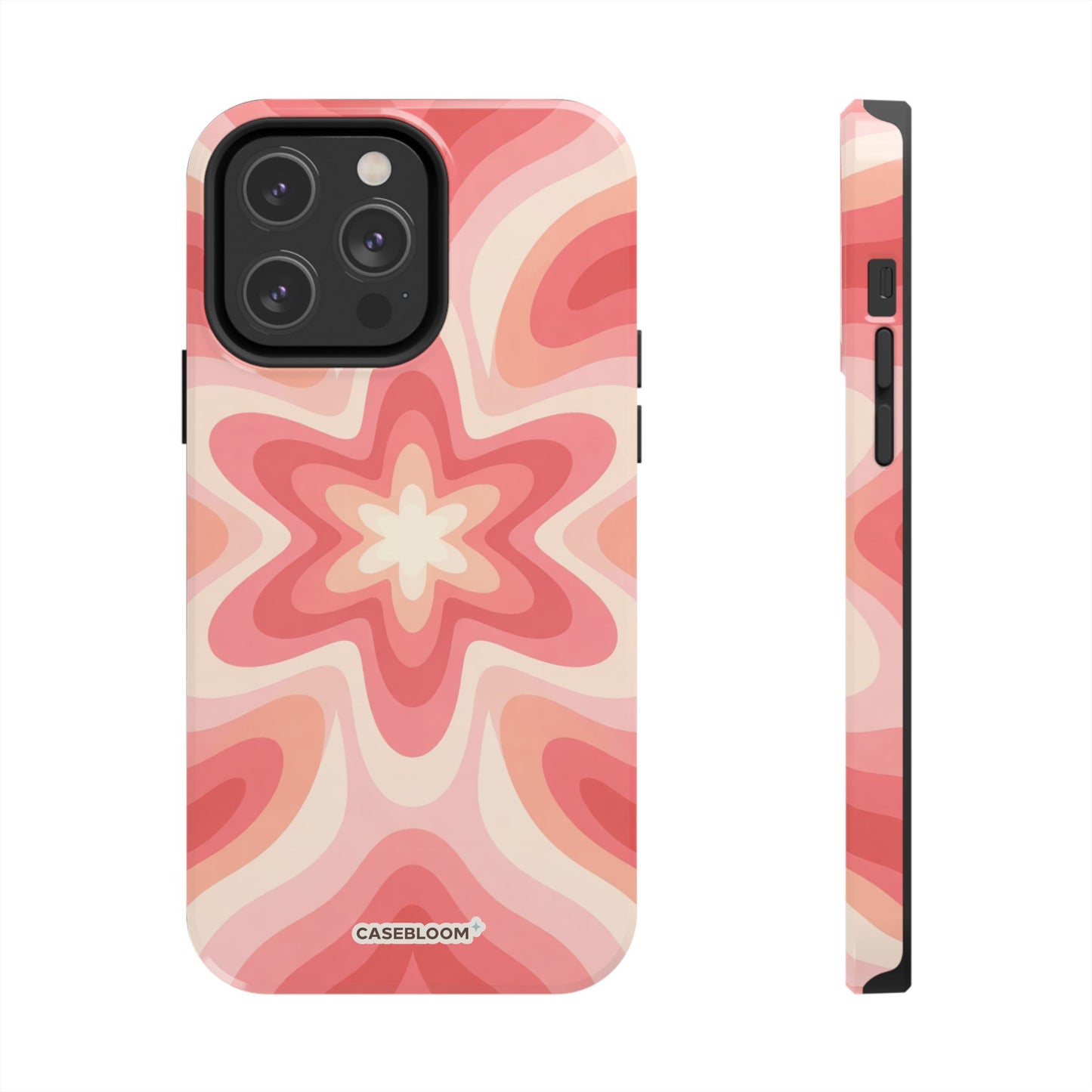 Coral Starburst - iPhone Case