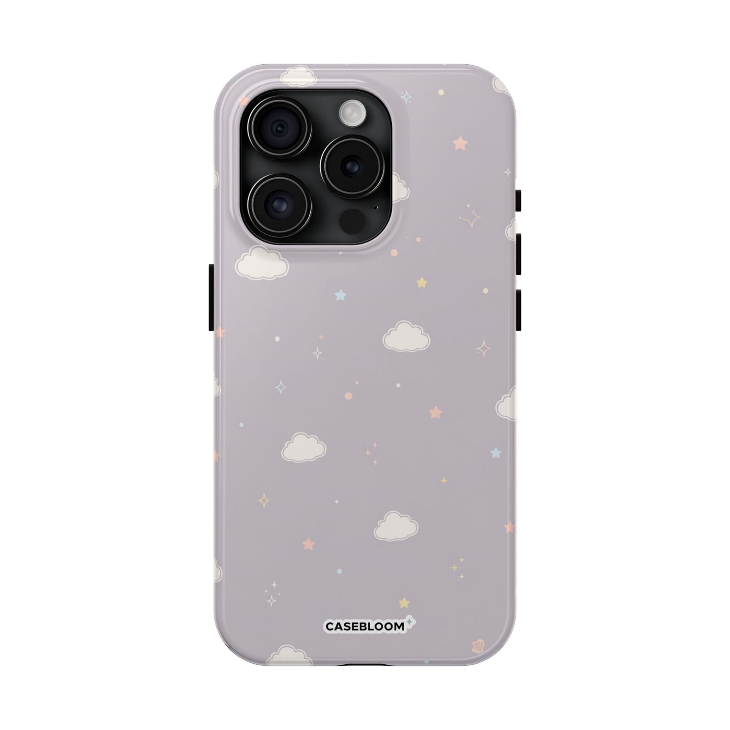 Cloudy Pastel Lilac - iPhone Case