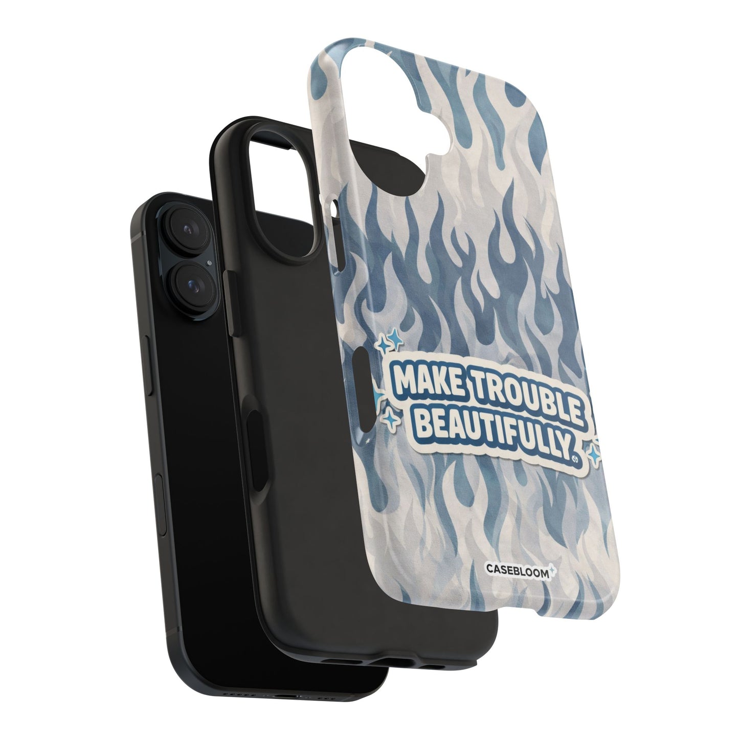 Blue Blaze - iPhone Case
