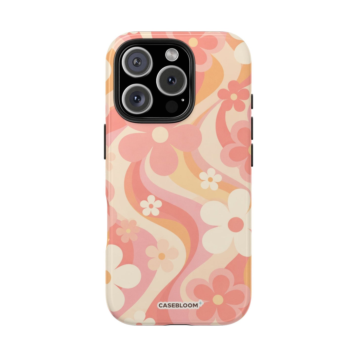 Peachy Bloom - iPhone Case