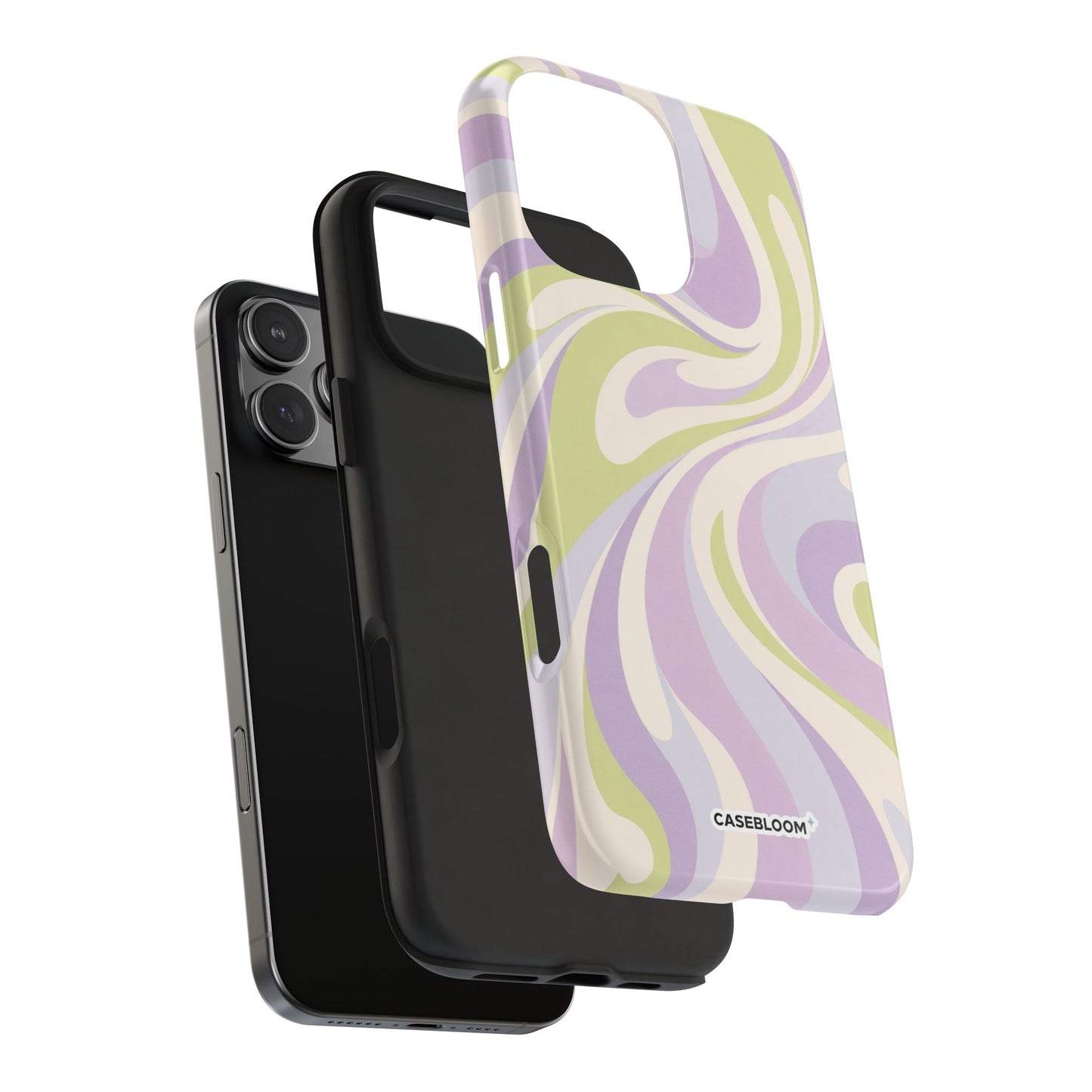 Pistachio Swirl - iPhone Case