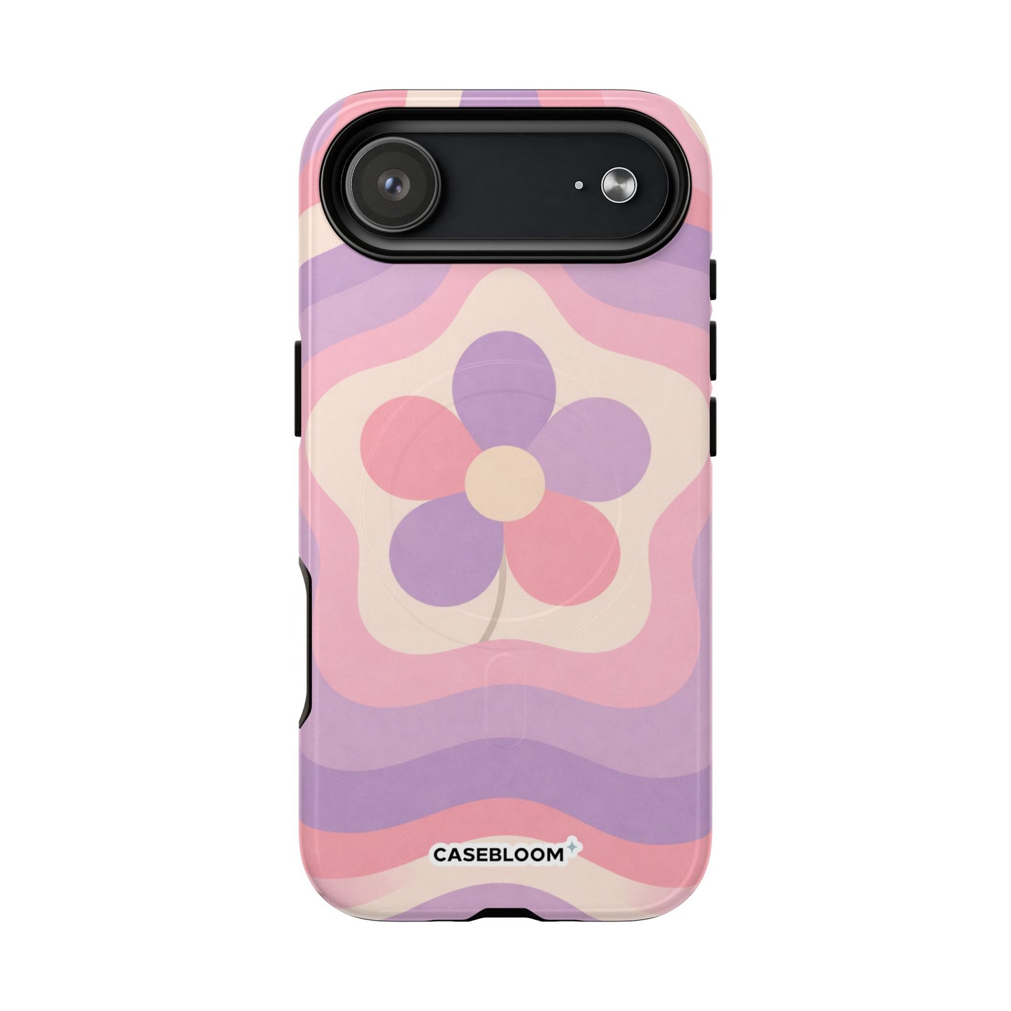 Lavender Daisy Wave - iPhone Case