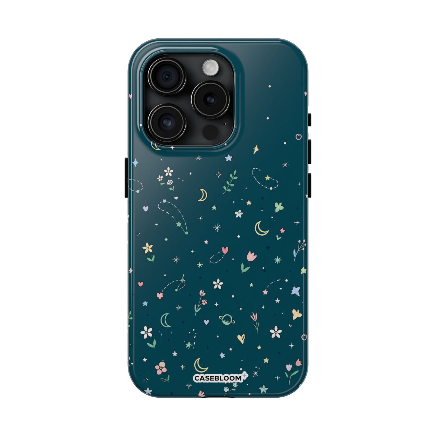 Midnight Flower Wish - iPhone Case