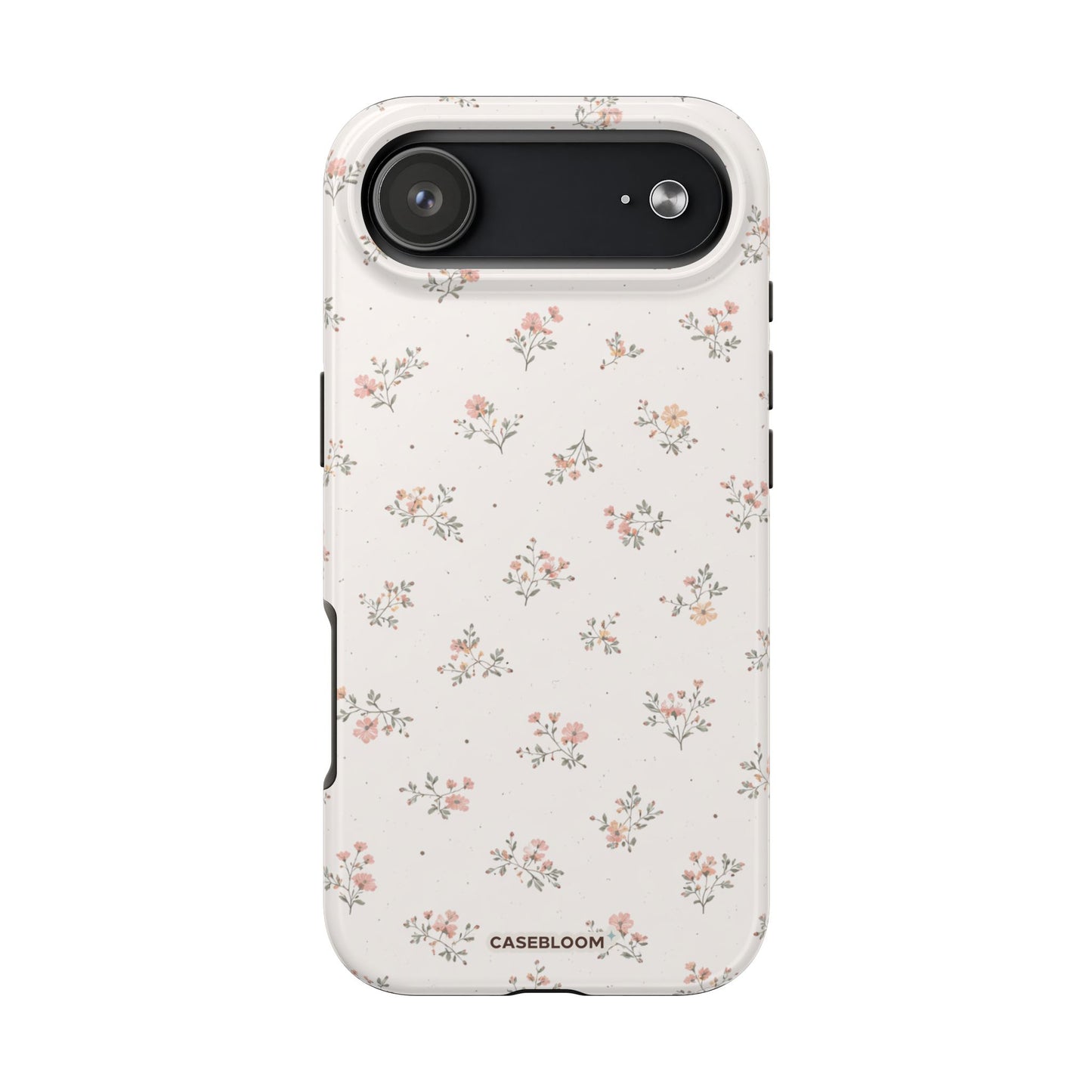 Mini Floral Ivory - iPhone Case