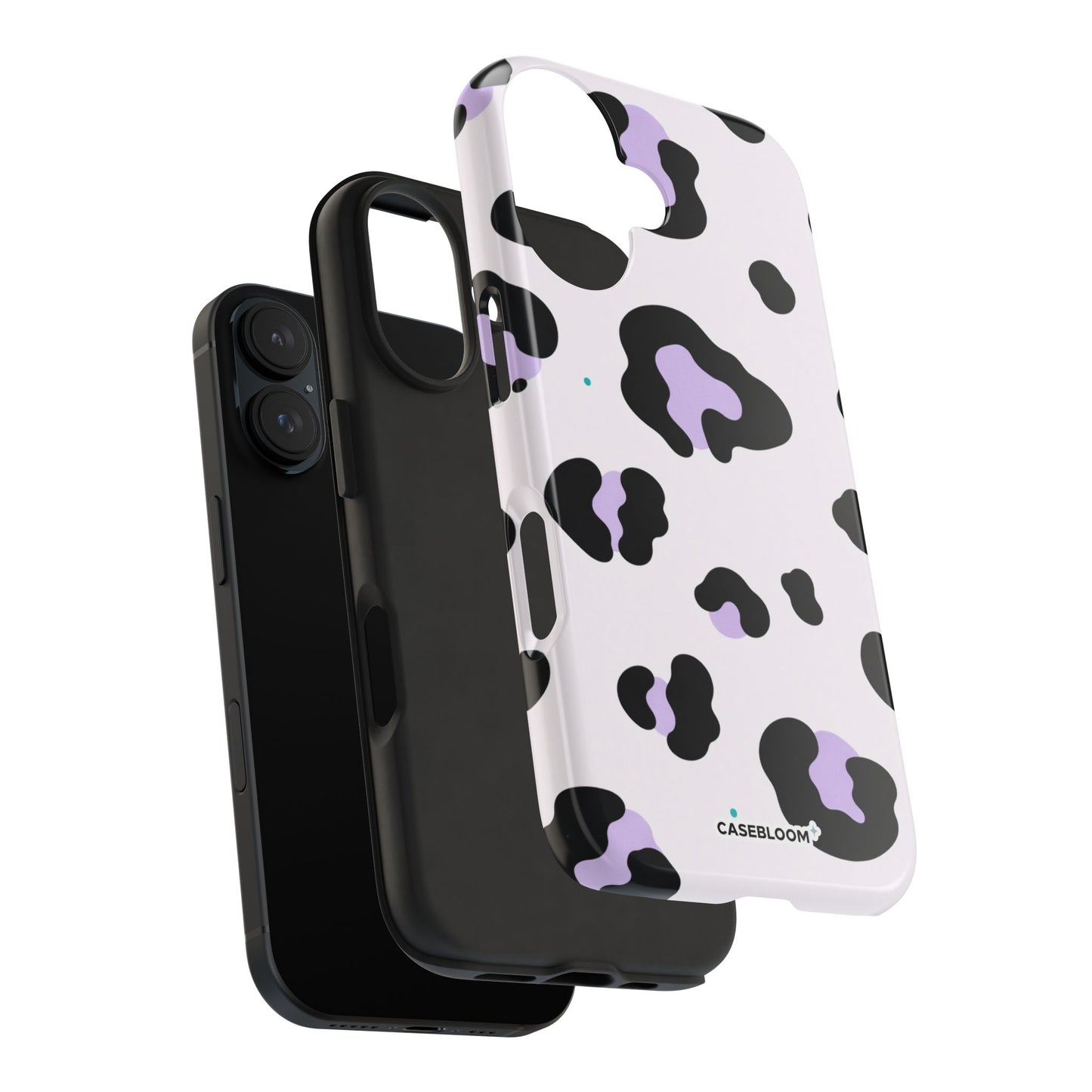 Lilac Leopard - iPhone Case