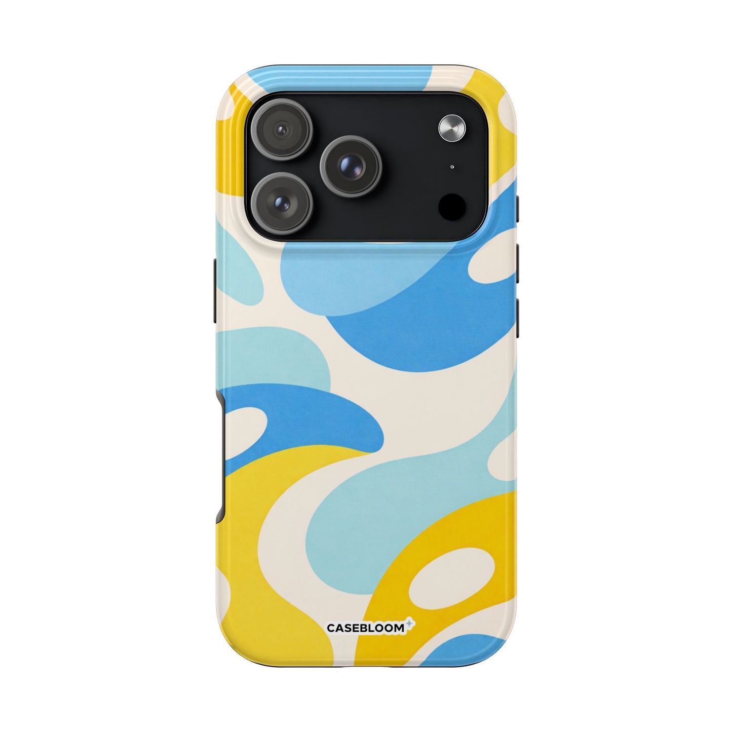 Blue Lemon Flow - iPhone Case
