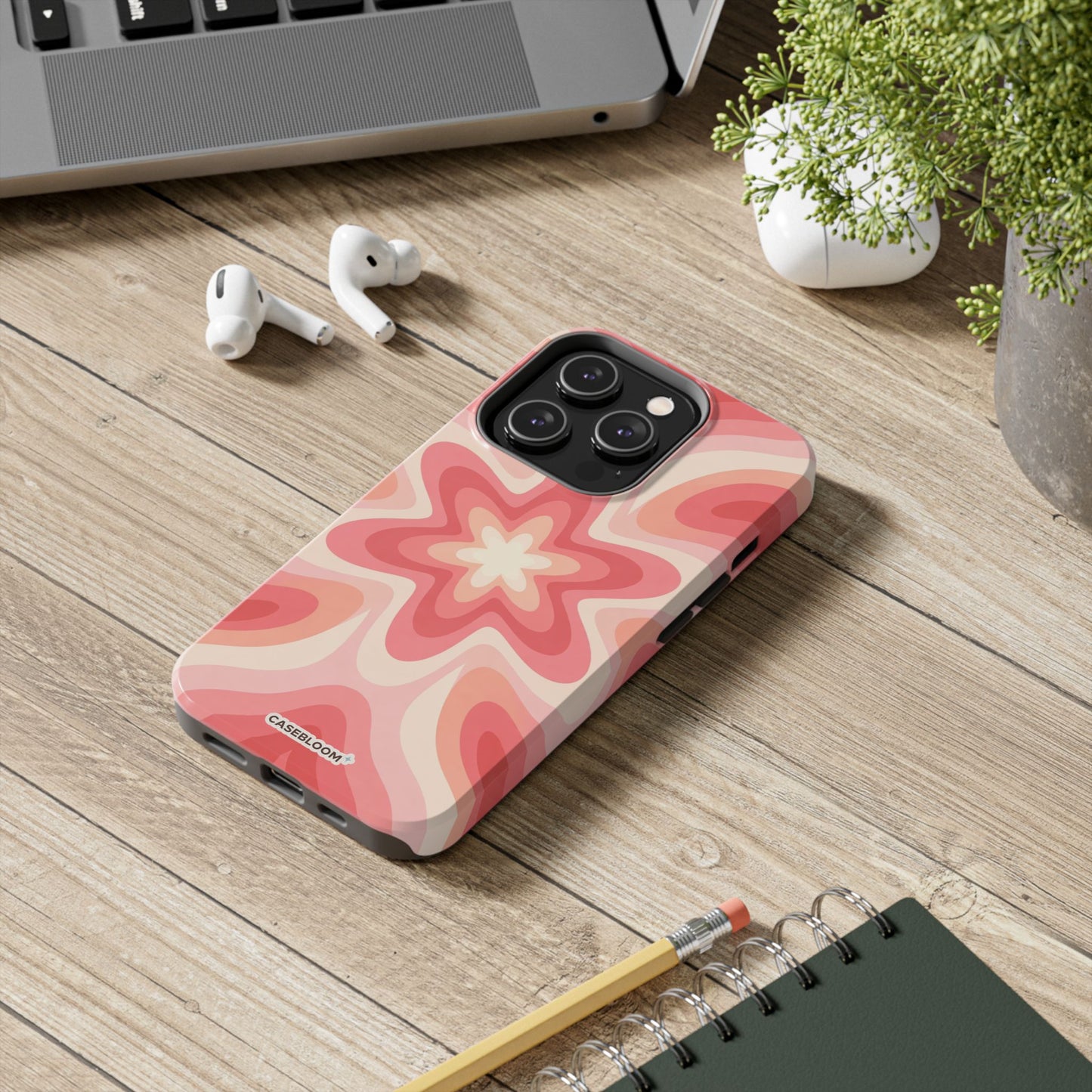 Coral Starburst - iPhone Case