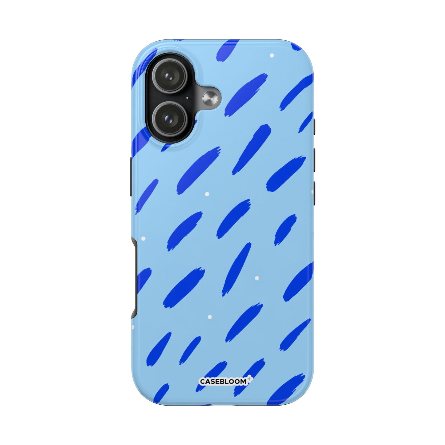Blue Brush Pop - iPhone Case