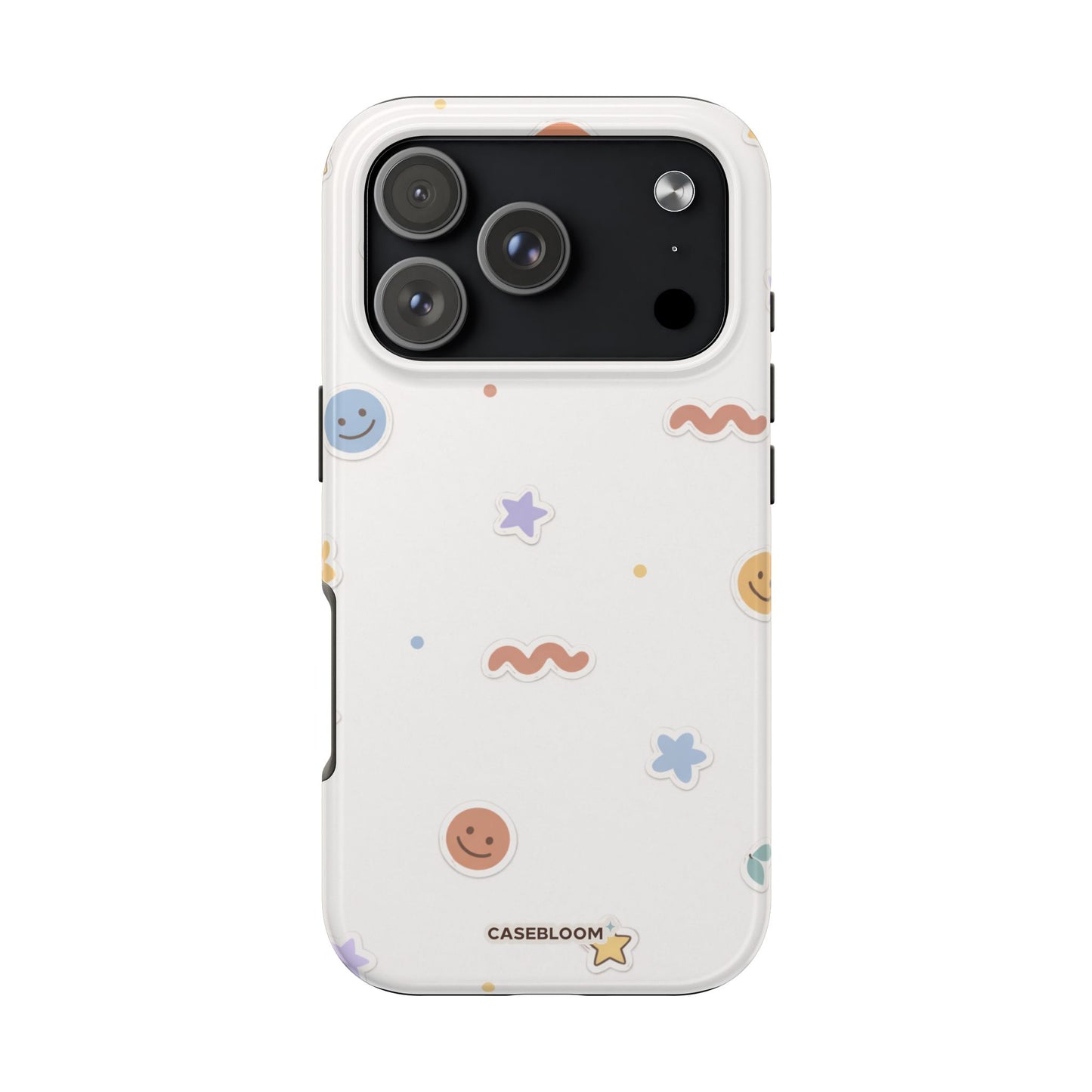 Pastel Sticker Smile - iPhone Case