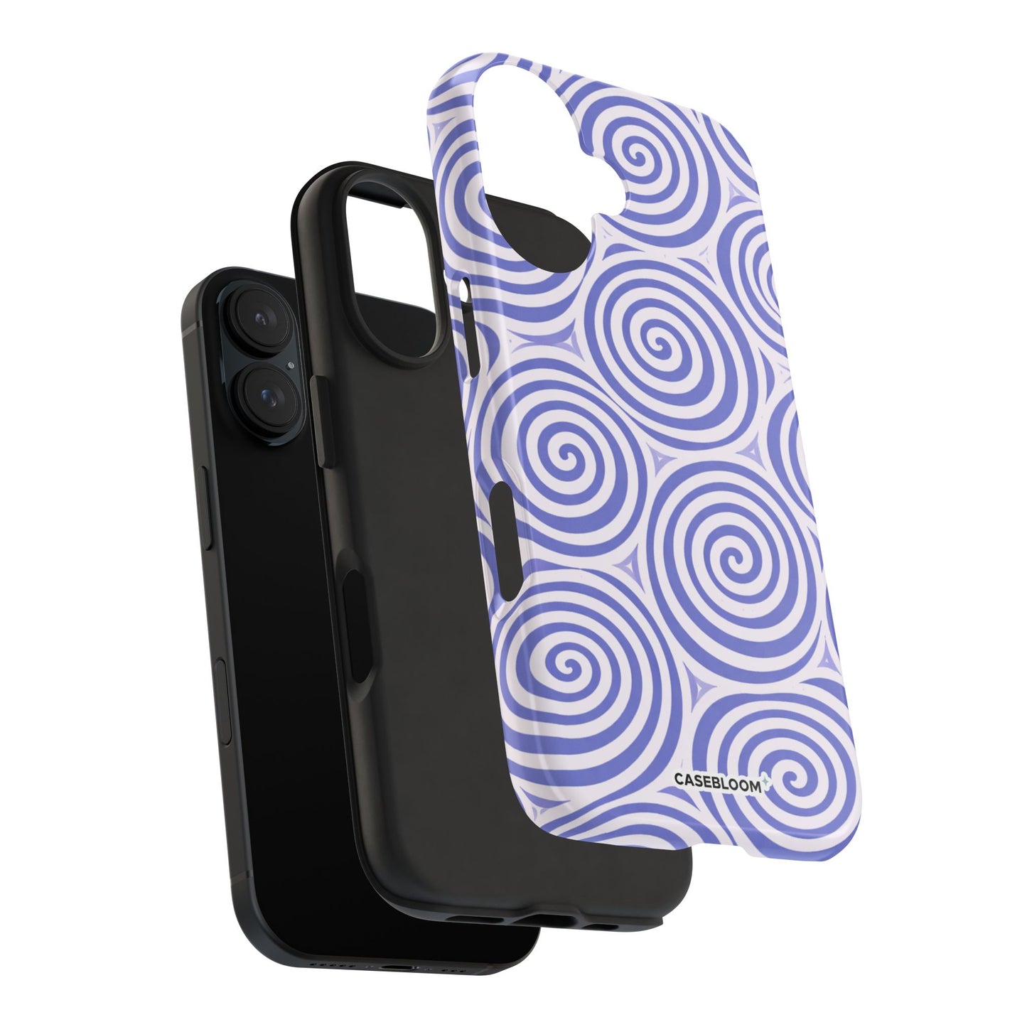 Lavender Spiral - iPhone Case