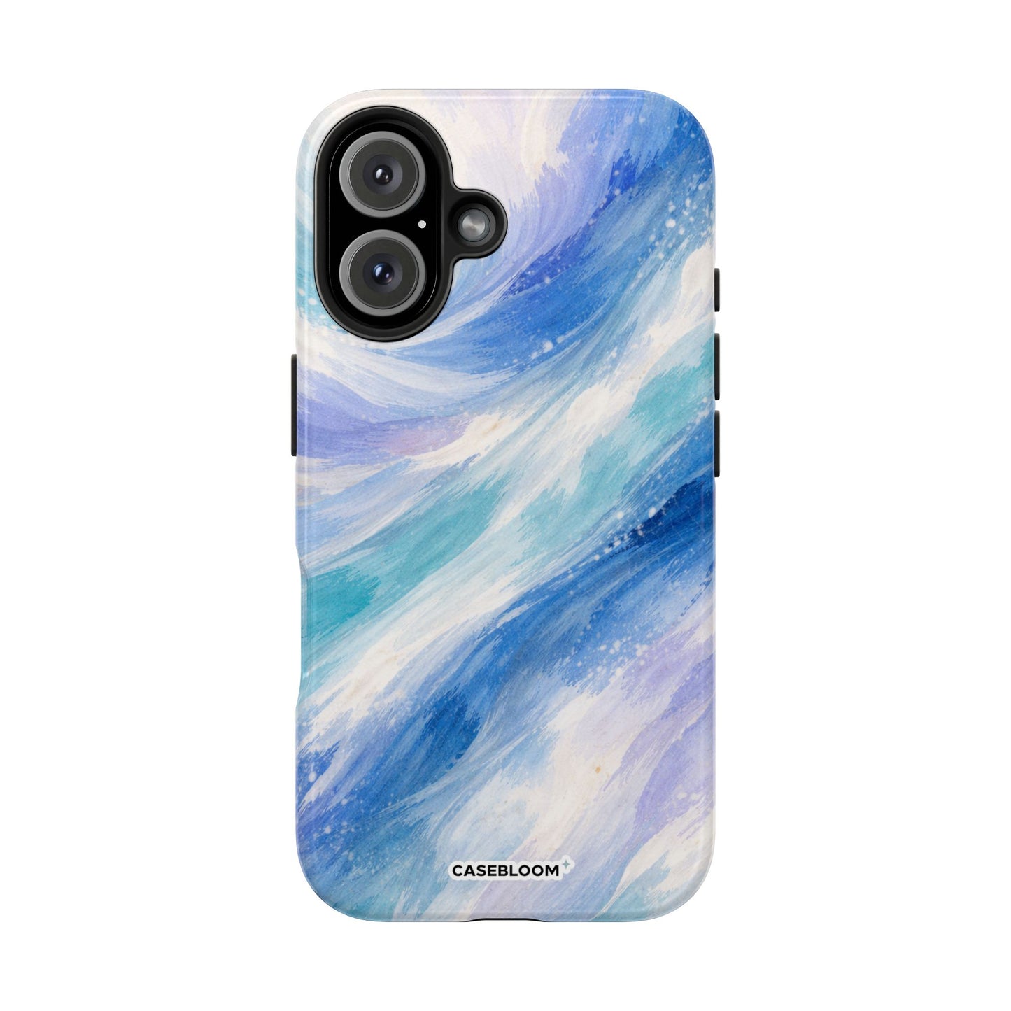 Azure Brushstroke - iPhone Case