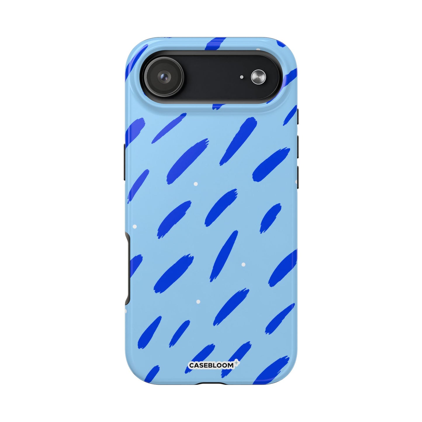 Blue Brush Pop - iPhone Case