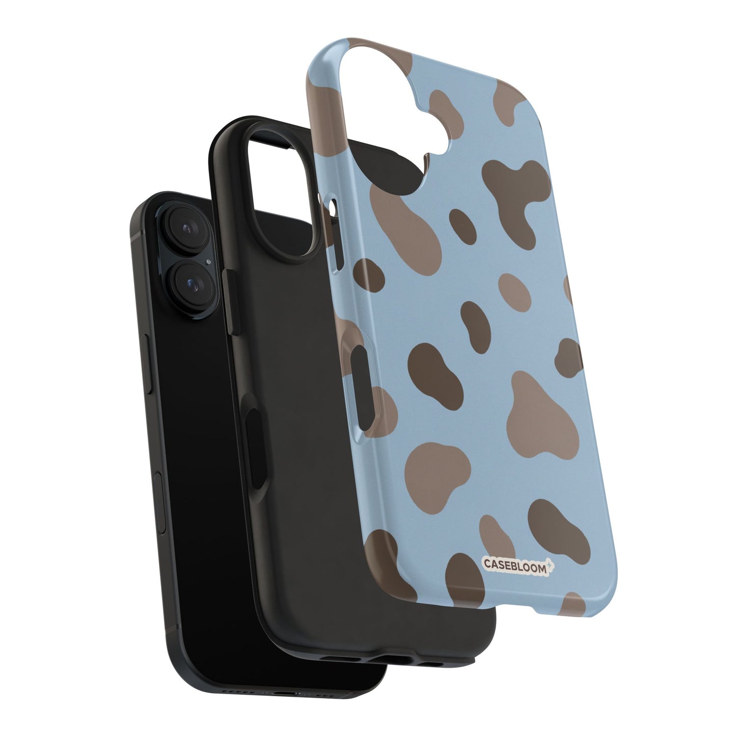 Dusty Cocoa Spot - iPhone Case