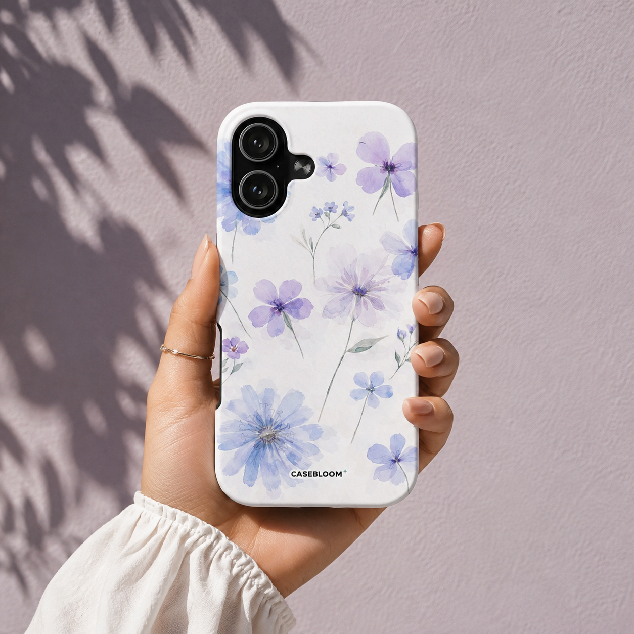 Violet Whisper - iPhone Case