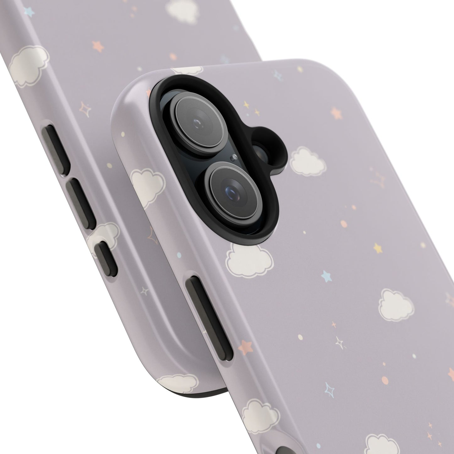 Cloudy Pastel Lilac - iPhone Case