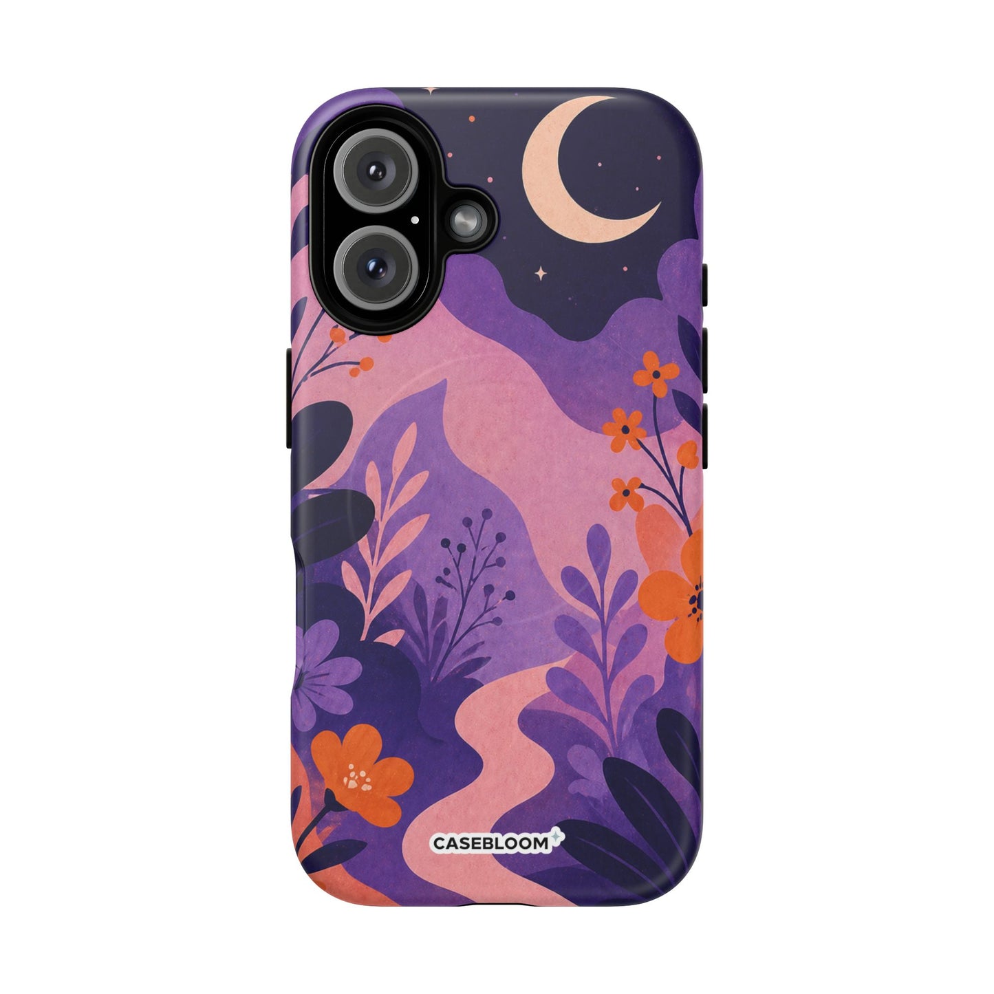 Violet Moon Garden - iPhone Case