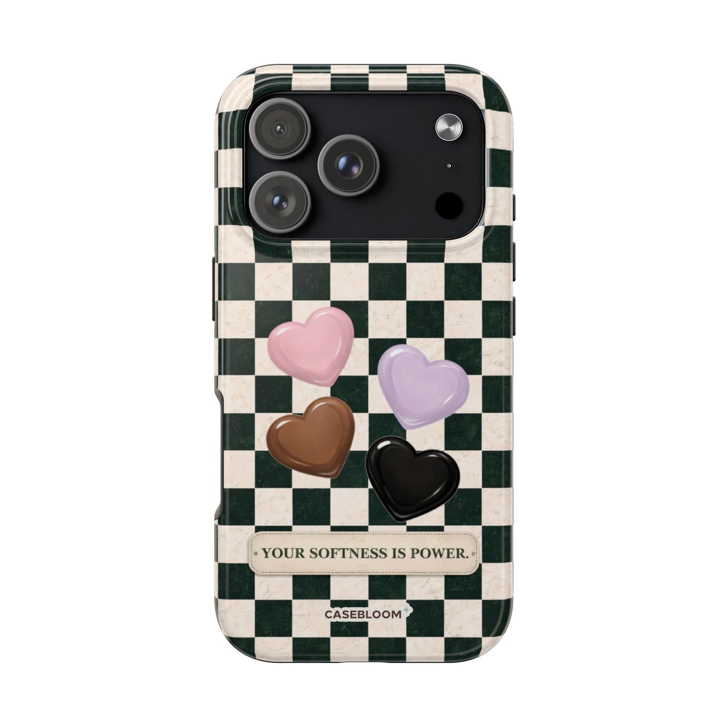 Velvet Check - iPhone Case