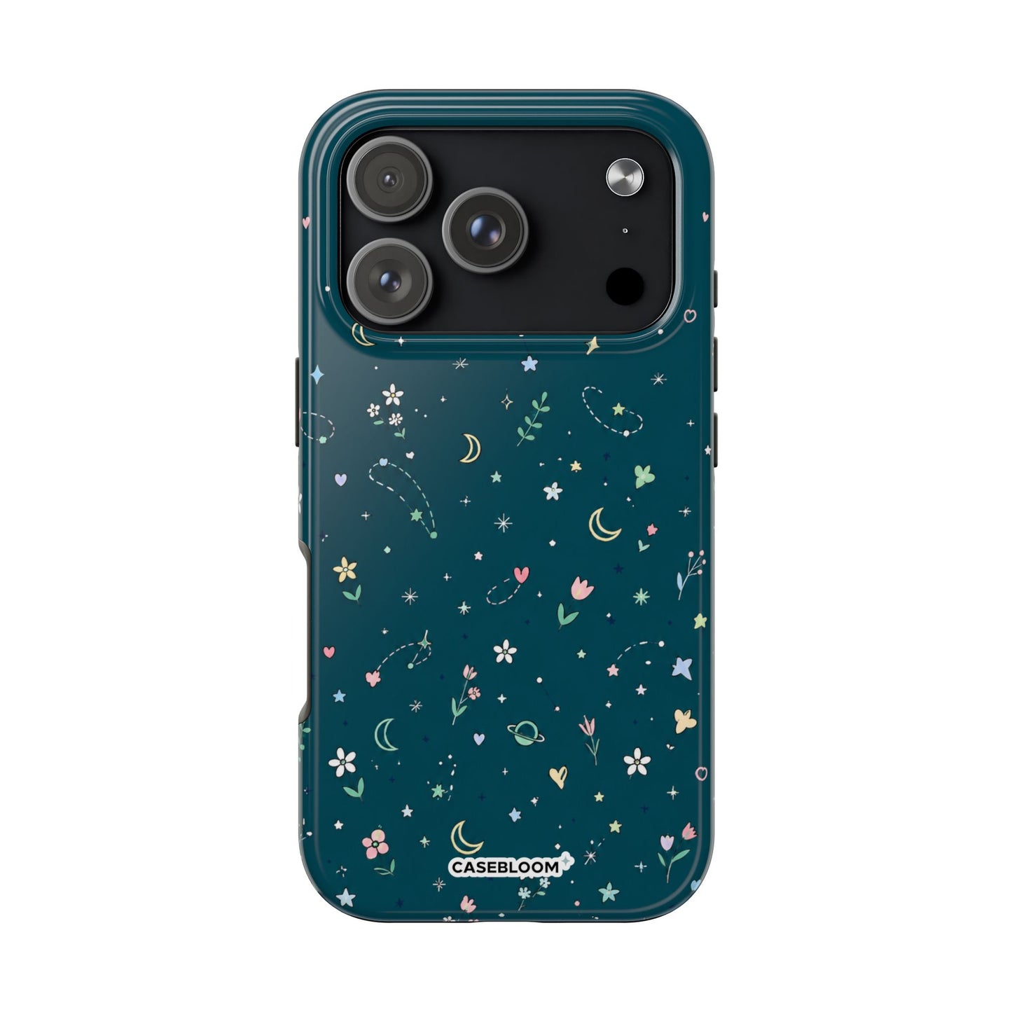 Midnight Flower Wish - iPhone Case
