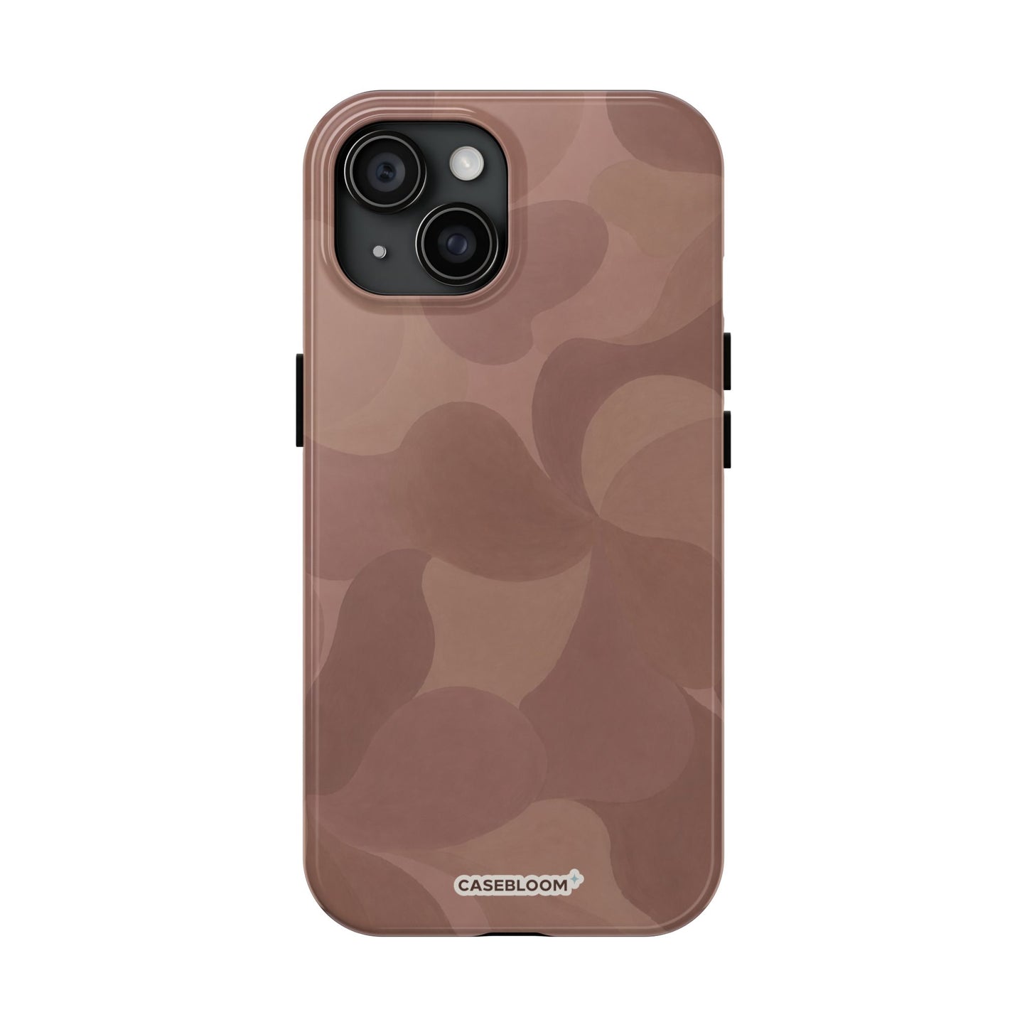 Mocha Twist Petals - iPhone Case