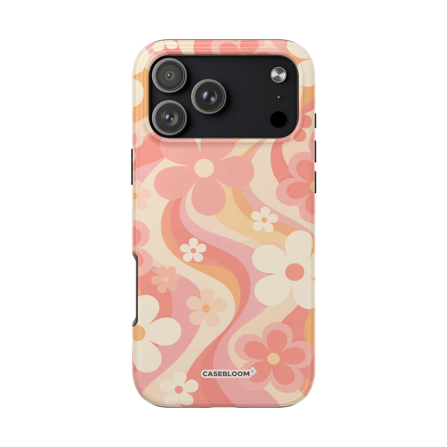 Peachy Bloom - iPhone Case