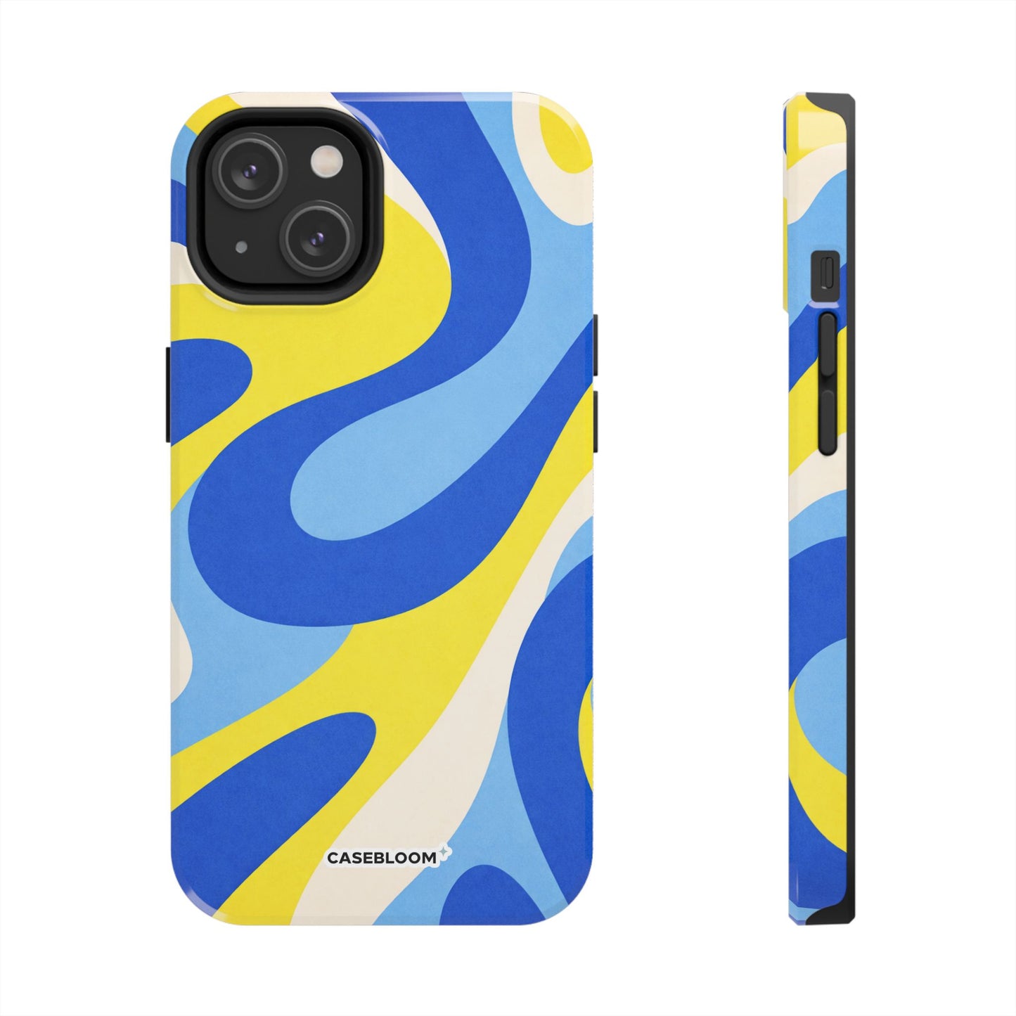 Cobalt Blue Lemon - iPhone Case