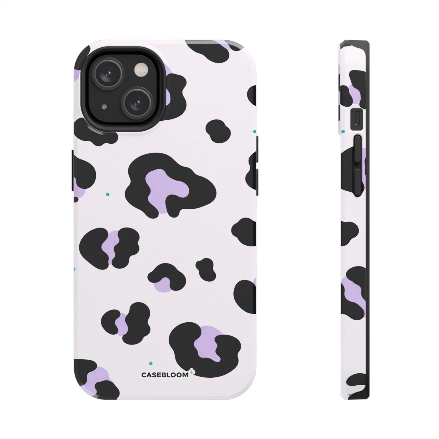 Lilac Leopard - iPhone Case