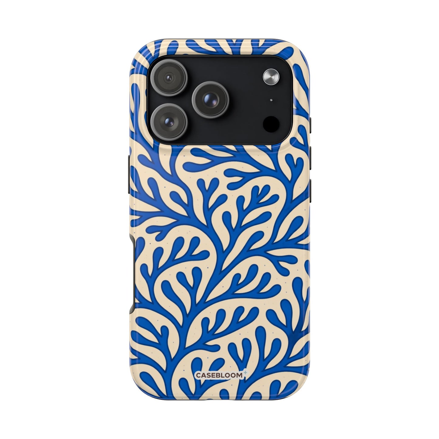Blue Coral Coastal - iPhone Case
