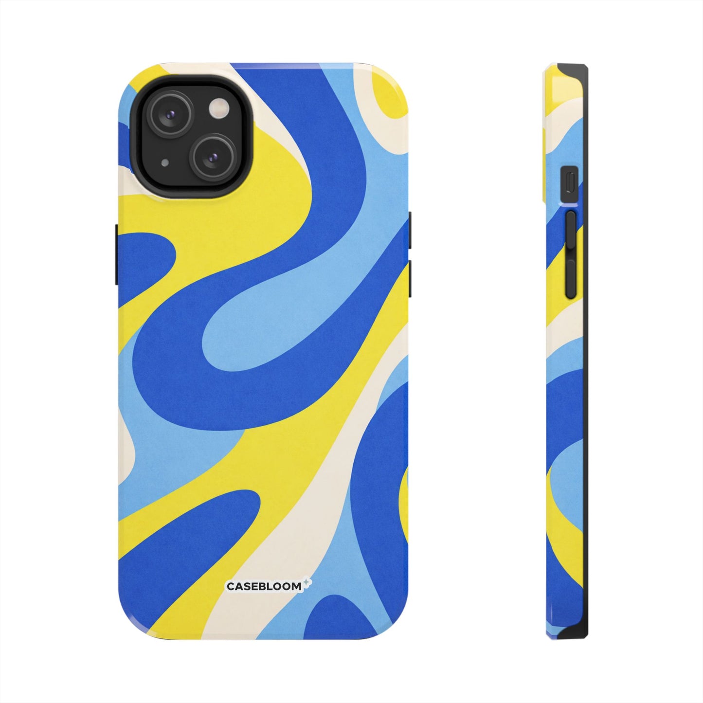 Cobalt Blue Lemon - iPhone Case