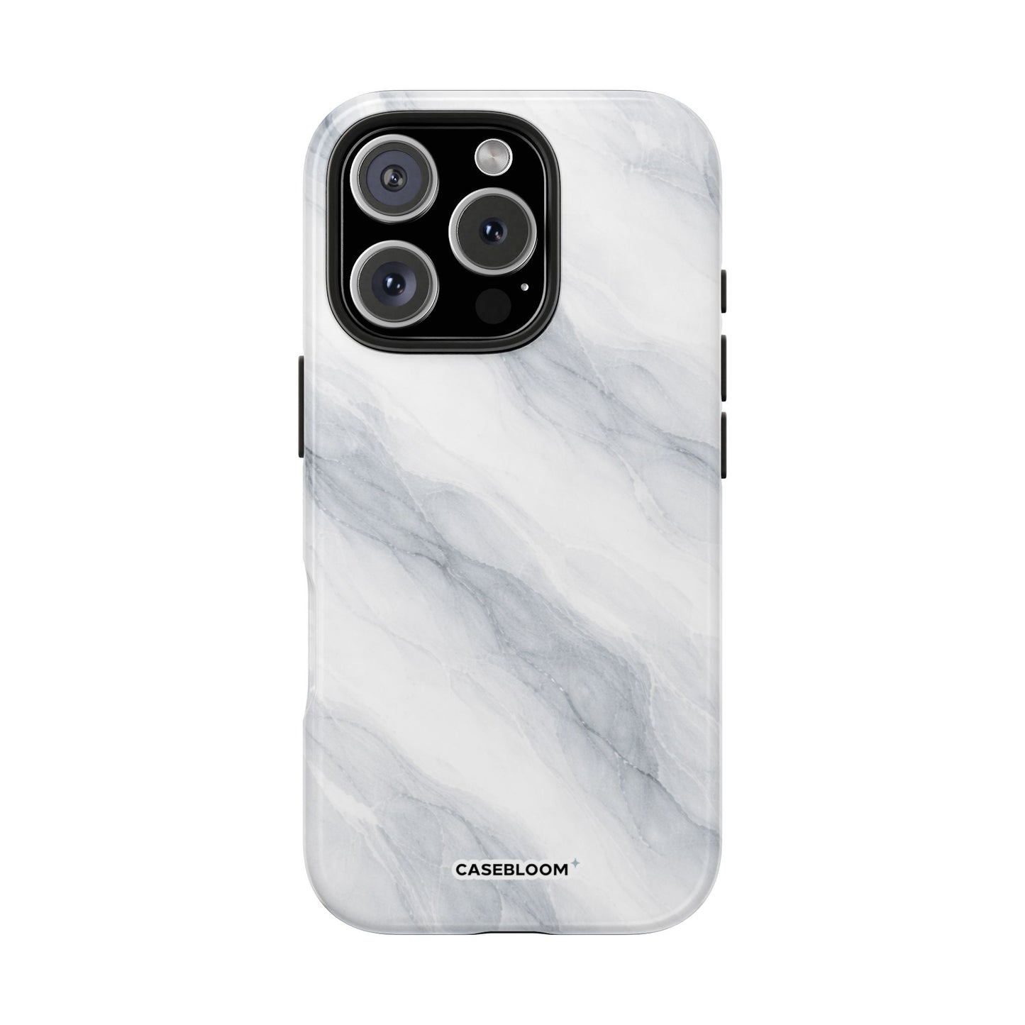 Silver Marble - iPhone Case
