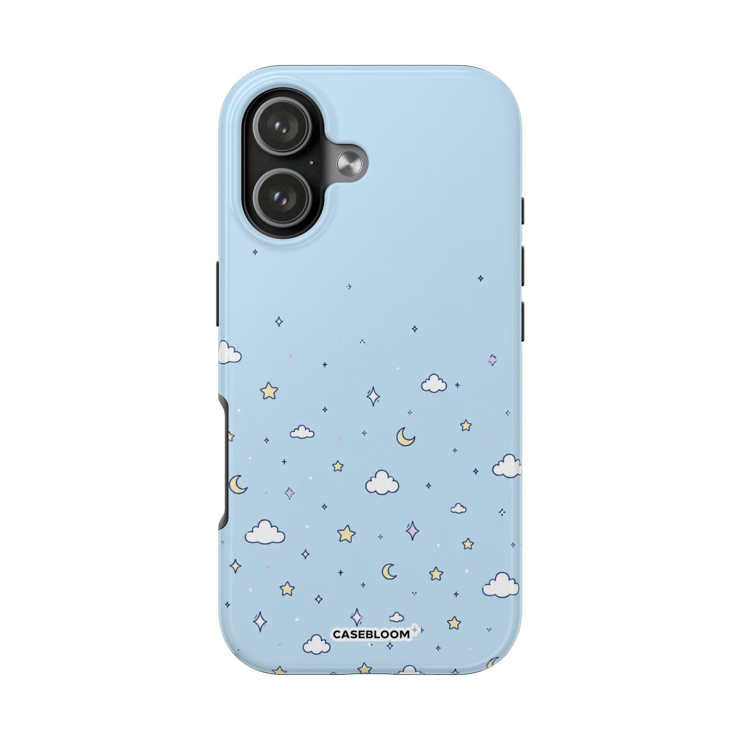 Celeste Moon Clouds - iPhone Case