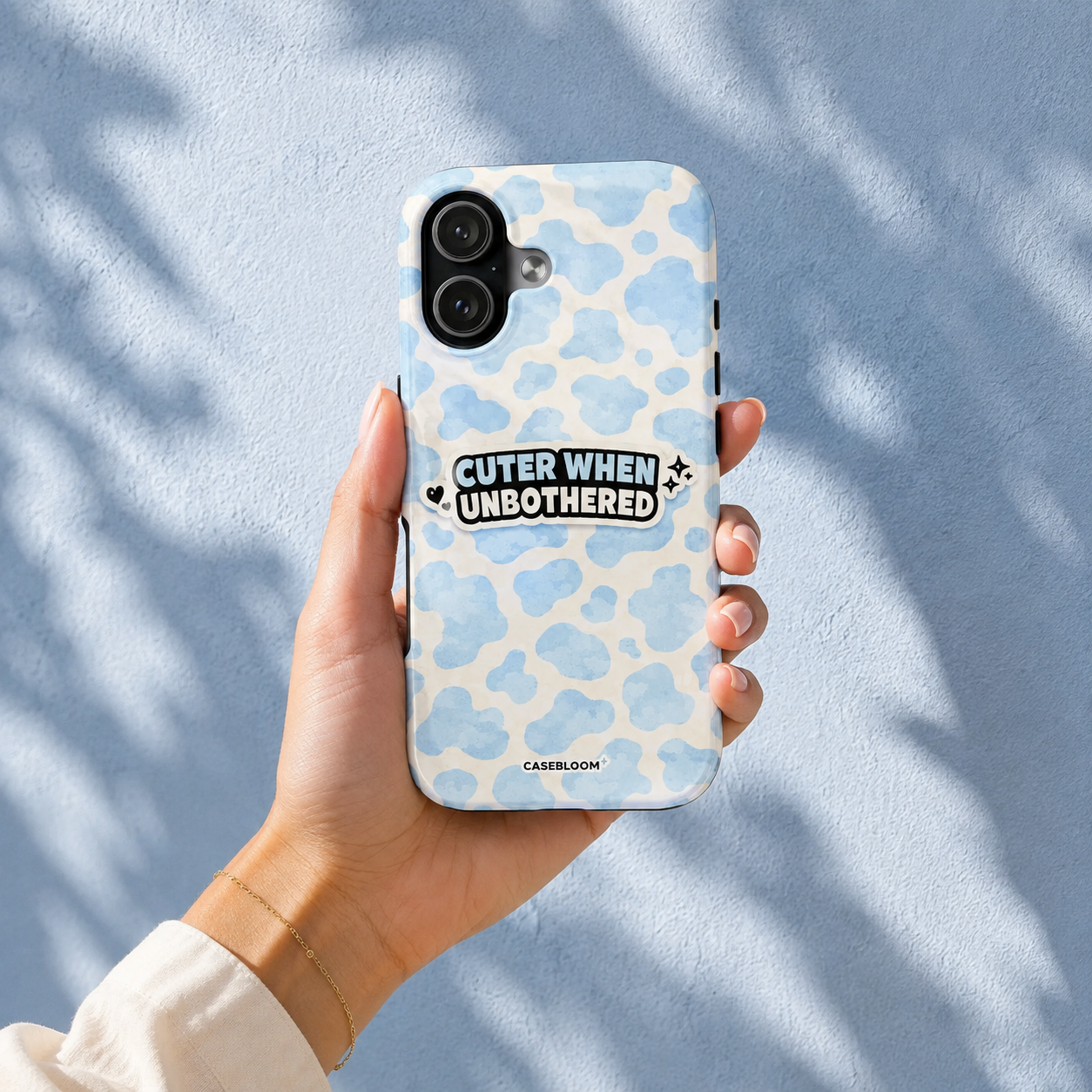 Unbothered Cutie - iPhone Case