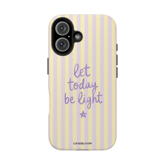 Be light Lavender - iPhone Case