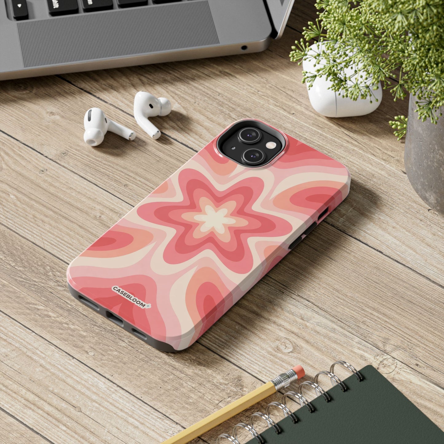 Coral Starburst - iPhone Case