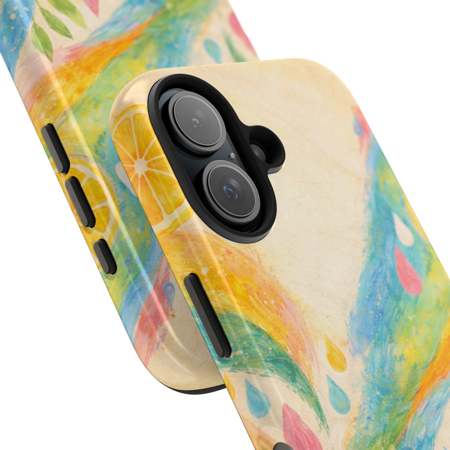 Painted Citrus Brushstroke - iPhone Case