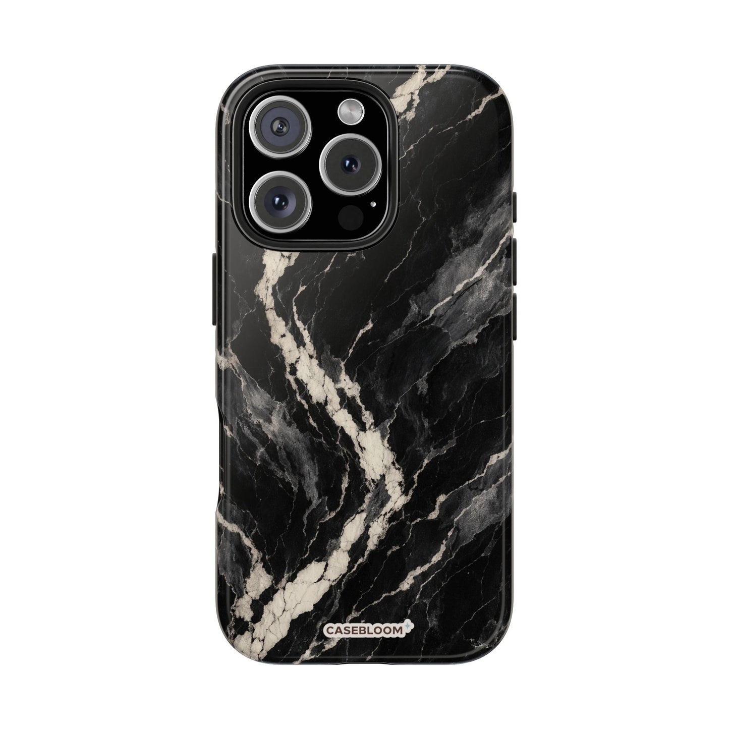 Black Marble Switch - iPhone Case