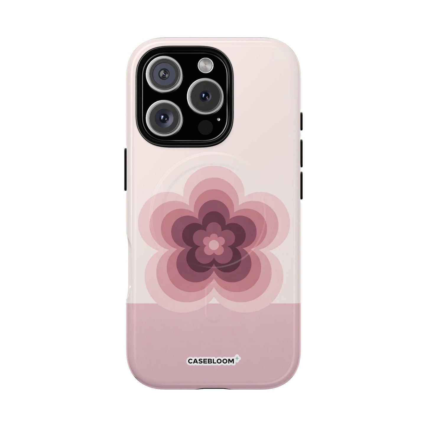 Rose Bloom Retro - iPhone Case