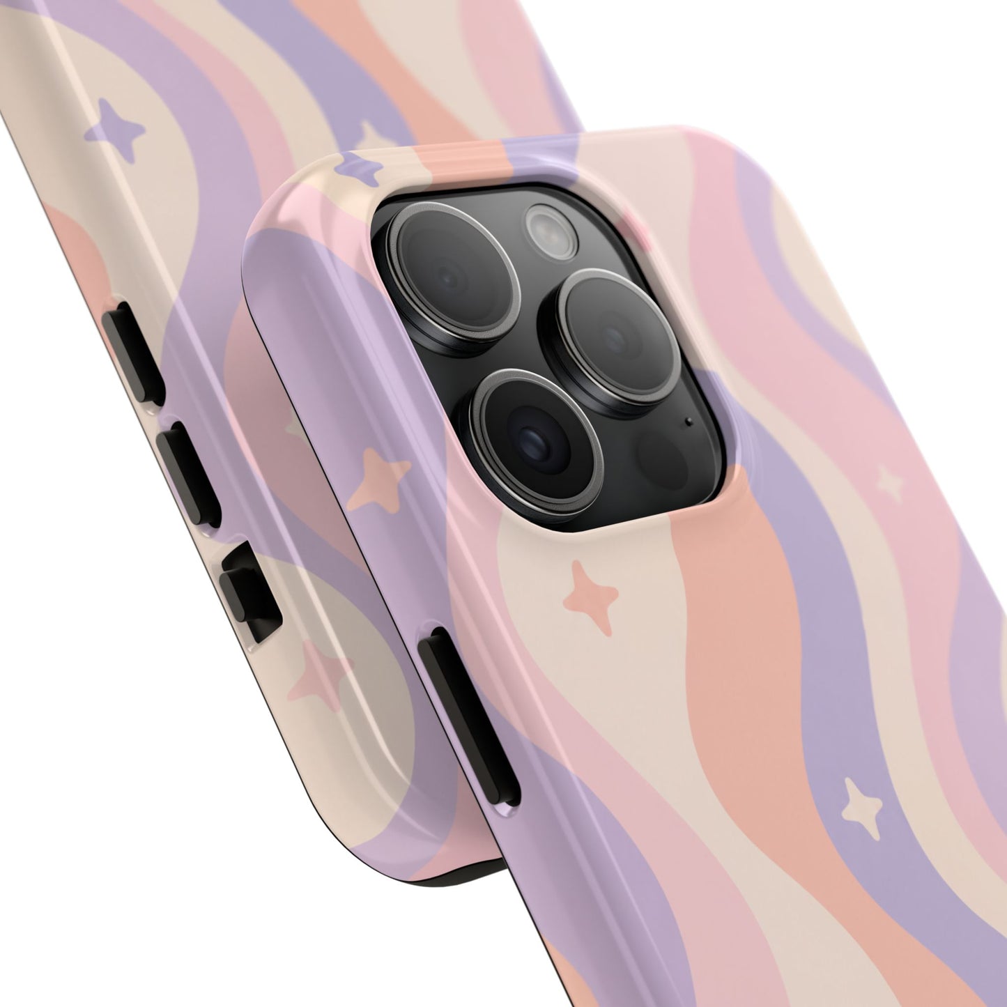 Pastel Stars Flow - iPhone Case