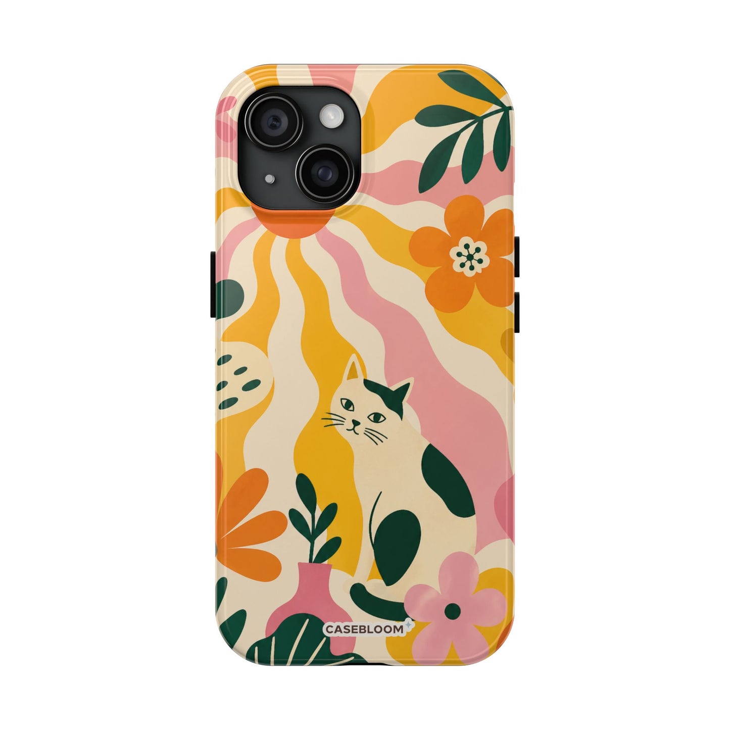 Garden Cat Pop - iPhone Case
